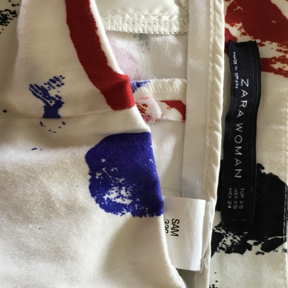 ZARA BRUSHSTROKE TROUSER - Picture 6 of 6